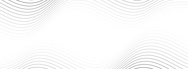 Banner background wave line shape.black line.simple design.abstract memphis