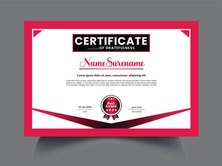 Fototapeta premium certificate manual clean design