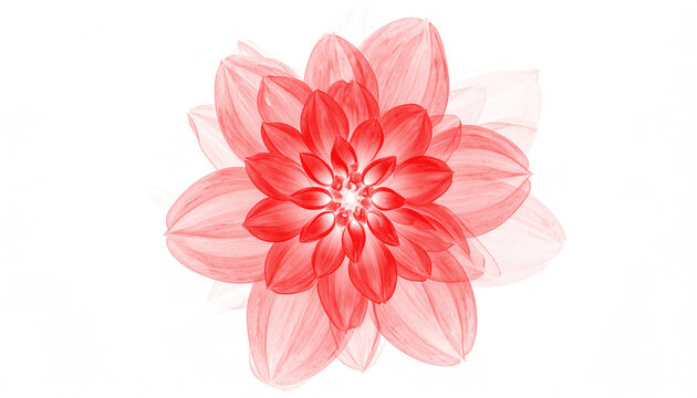 PNG halloween red smoke forming a layered flower with misty petals, perfect for spooky designs, creative Halloween projects, isolated transparent background for easy layering.