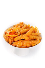 Fresh Boneless Chicken Feet Soaked in Lemon Marinade - Traditional Asian Phoenix Claw Delicacy