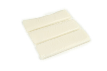 Crispy White Rice Cake Bars Long Strips Asian Food Snack Ingredient