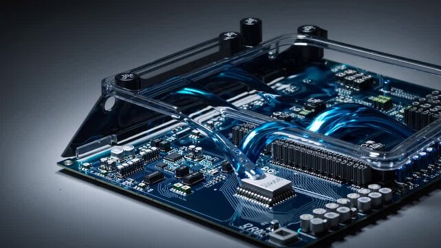Liquid-Cooled Advanced Chip Package