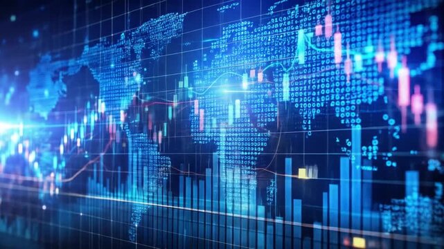 Financial Data Visualization: Analyzing Trends and Global Market Fluctuations