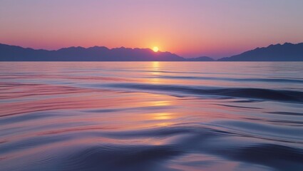 Fototapeta premium sunset over the sea