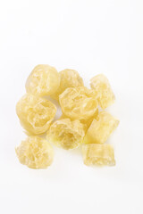 Dried Lotus Root Slices with Natural Holes Pattern Healthy Asian Vegetable Snack Food Ingredient