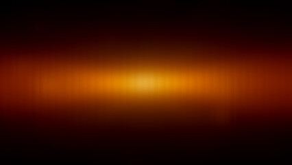 Abstract digital art featuring a fiery gradient of warm hues pixelated and expanding horizontally across the frame with a bright central glow