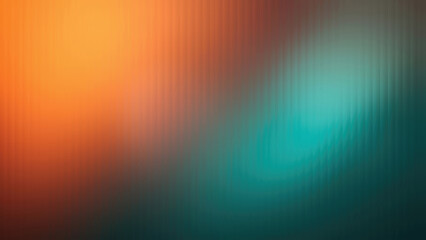 Abstract mosaic of warm orange and cool teal blending seamlessly creating a vibrant and dynamic modern background design for digital art.