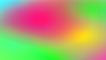 An abstract, colorful rainbow of light and wavy lines creates a vibrant, artistic background with a bright gradient pattern