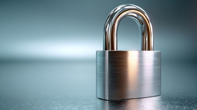 Secure padlock symbolizing protection of trading activities and encrypted market actions in financial transactions - Powered by Adobe