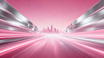 Futuristic City Speed Tunnel