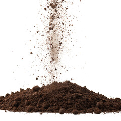 falling humus earth soil humus soil falling soil earth soil falling ground dirt soil natural soil transparent background image