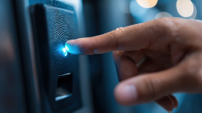 Time And Attendance. Finger scan, Key Identification for Secure Identity Verification