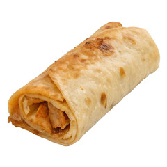 Chimichanga on transparent background