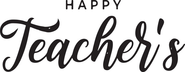 Minimalist Teacher's Day Logo Design