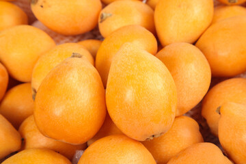 Fresh Orange Citrus Fruits Pile - Healthy Natural Food Background