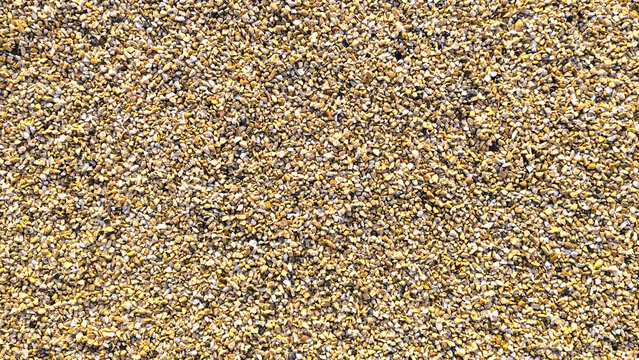 gravier jaune concass&eacute;