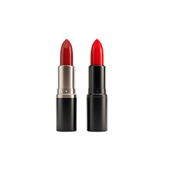 Fototapeta premium Discover your perfect bold red lip with these two elegant lipsticks, ready to elevate any look with vibrant, lasting color and sophisticated style.