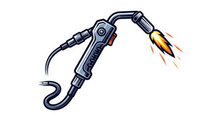 Welding torch tool illustration