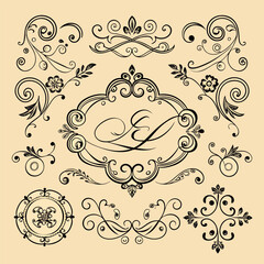 borders, frames, dividers, or decorative accents 