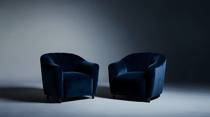 two chairs in the room