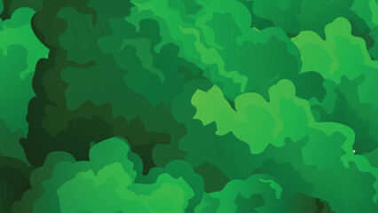 abstract green background with water