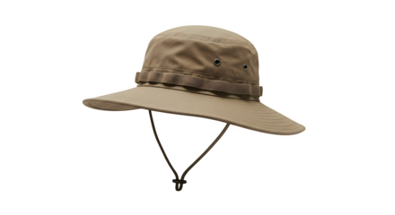 Khaki hat shows nylon texture with soft, even lighting against black. Ideal for product photography, website banners, and lifestyle posts.
