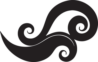 Abstract Swirl Design Illustration