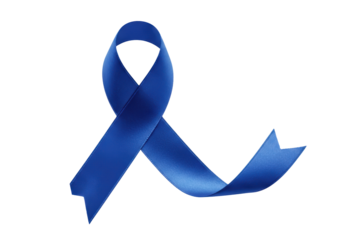 Isolated Awareness Ribbon, A Symbol Of Support, Hope, And Solidarity For Medical Causes
