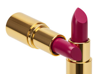Isolated Makeup Luxury Cosmetic Shiny Lipstick Elegant Product Beauty and Fashion