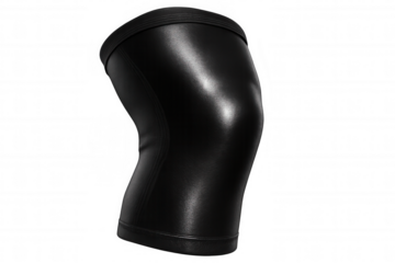 Orthopedic knee brace offering compression, supporting athletic performance and injury rehabilitation with ergonomic design on clean background