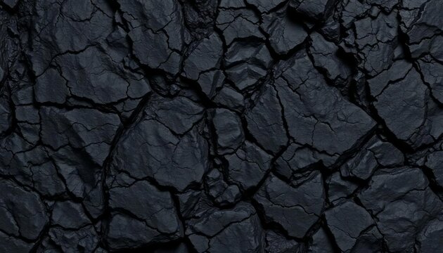 Intricate, dark lava stone texture; deep black, rough, abstract background,  texture,  background