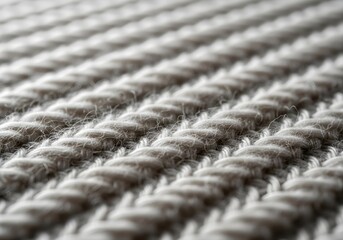 Intricate Cotton Bedding Weave Texture
