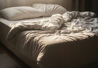 Cozy Cotton Bedding in Morning Light