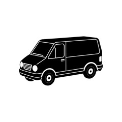 service delivery van icon 