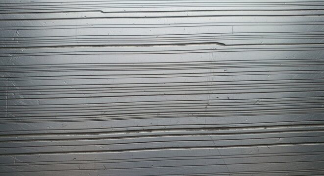 Metal texture with horizontal lines for background or surface design