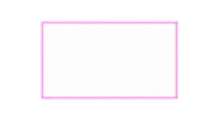 Rectangle Outline on White Background | Simple Isolated Shape for Graphic Design Elements, Templates and Presentations