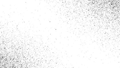 Grunge halftone dot texture background features abstract black dots fading on white, perfect for retro, comic, or vintage design projects.