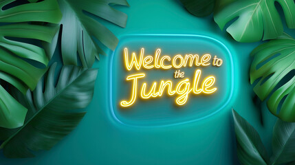 Welcome to the Jungle A Vibrant and Lush Tropical Scene that Invites Adventure and Exploration