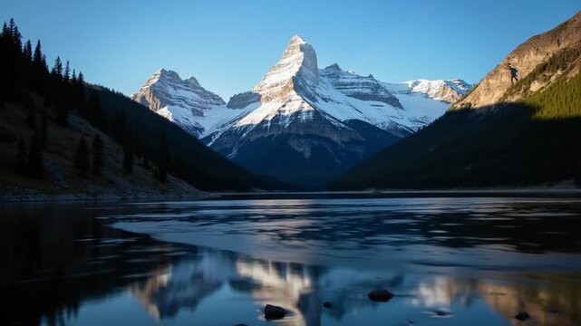 Stunning Mountain Time Lapse in Bariloche Rio Negro Argentina.. Outdoors Nature.