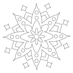 Mandala, ausmalen