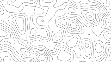 Topography map vector with soft white elevation contours, grid overlays, and abstract relief lines for outdoor posters and adventure themes