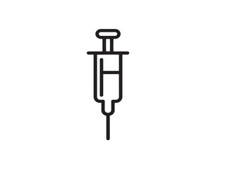 Professional IV Catheter Icon in Modern Elegant Functional Medical Vector Illustration