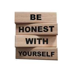 Be Present and Empathetic symbol. Concept words Be Present and Empathetic on wooden...