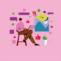 Business illustration 