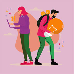 Business illustration 