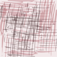 落書きのようなピンクと茶色の線が集まったグランジ背景