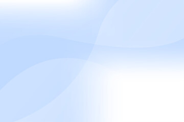 Obraz premium 青色のグラデーション背景と抽象的な波模様のデザイン