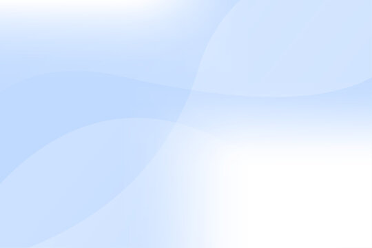 青色のグラデーション背景と抽象的な波模様のデザイン