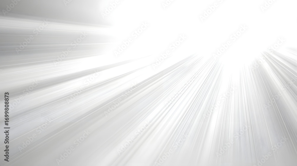 Aufkleber abstract light rays radiating from a bright center, creating a sense of depth and motion isolated on