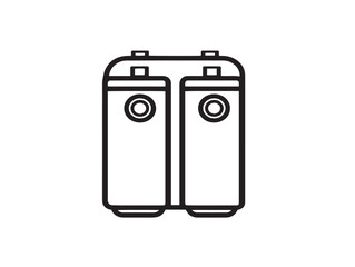 Minimal Otoscope Specula Icon for Medical Diagnostics in Line Style